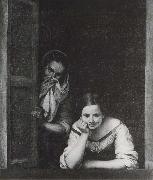 Two Women at the window